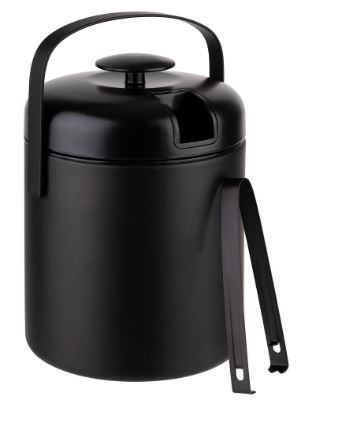 BALDE GELO TERMICO Ø14CM PRETO C/PINÇA